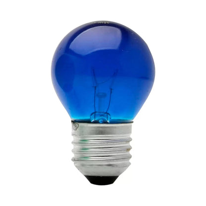Lampada Bolinha Decorativa Colorida Abajur Festa 15WX127V Mini Bulbo Lustre