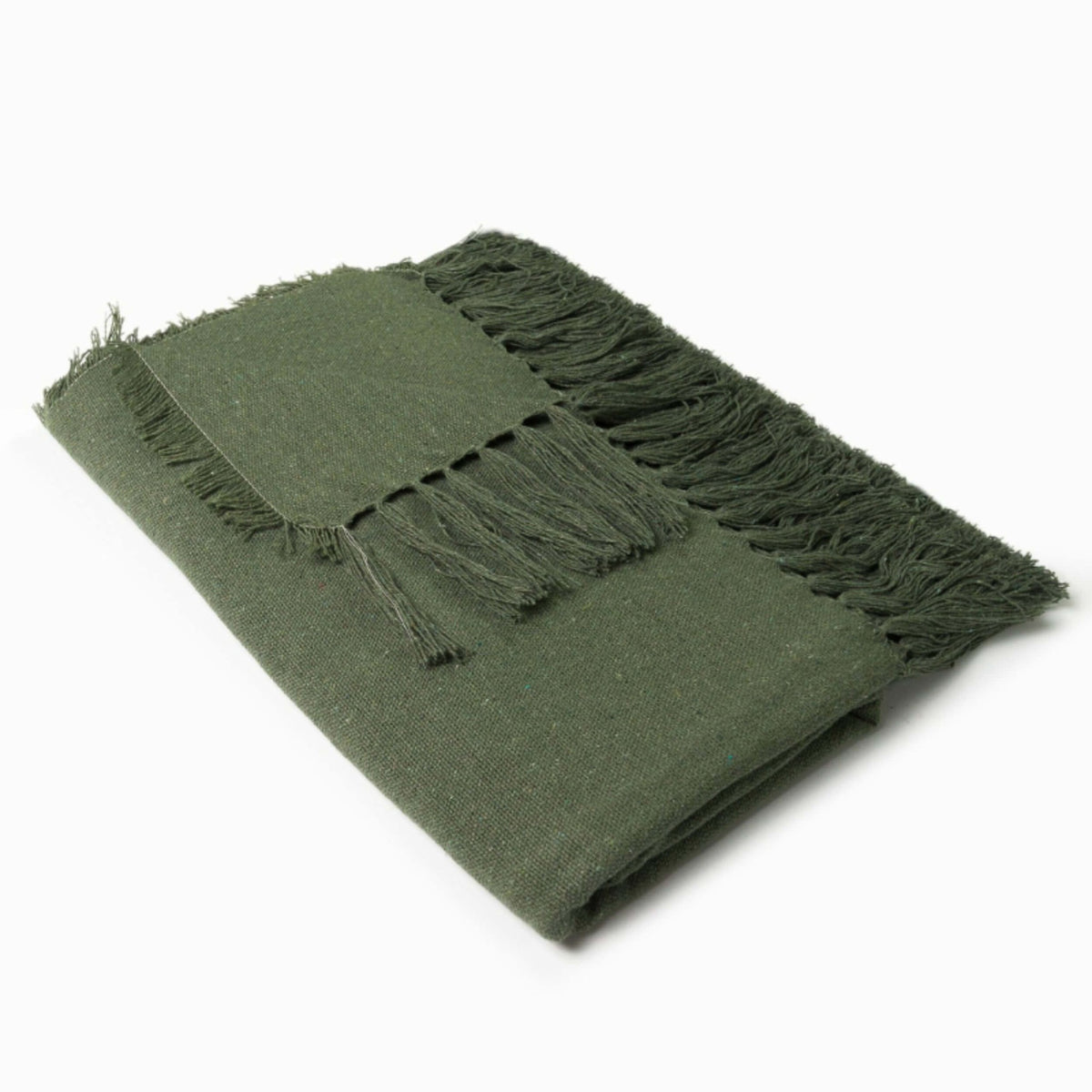 Manta Solid para Sofá de Algodão 1,40x1,80