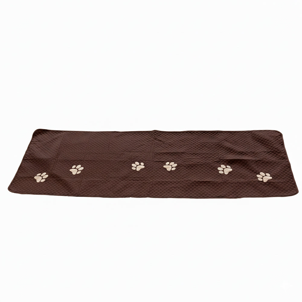 Peseira Pet Impermeável Para Cama Casal King Avulsa Cor:Marrom