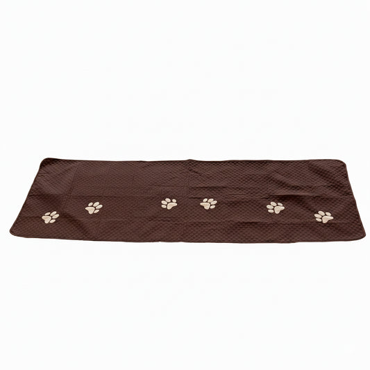 Peseira Pet Impermeável Para Cama Casal King Avulsa Cor:Marrom